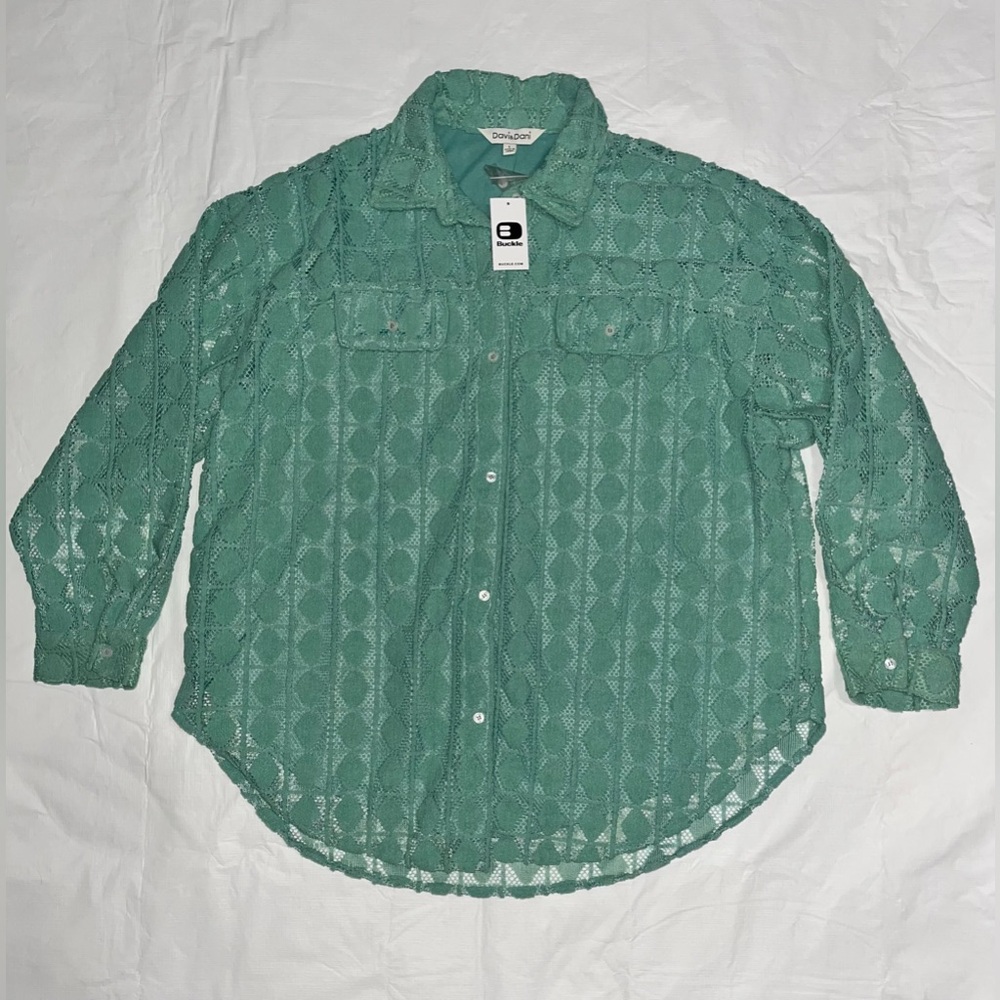 Davi & Dani Women’s Teal Shirt